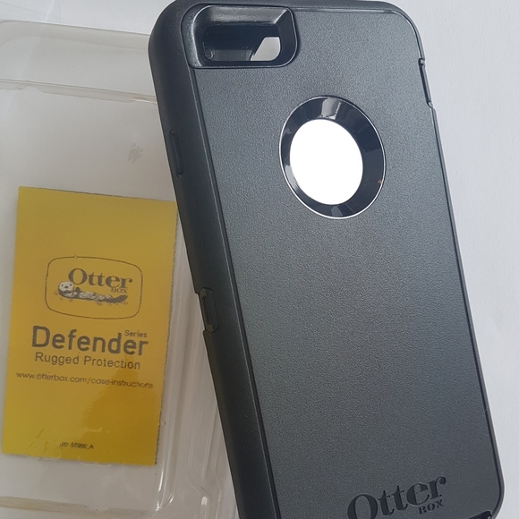Iphone 6 Plus /6s Plus Defender Case Black - Picture 3 of 4